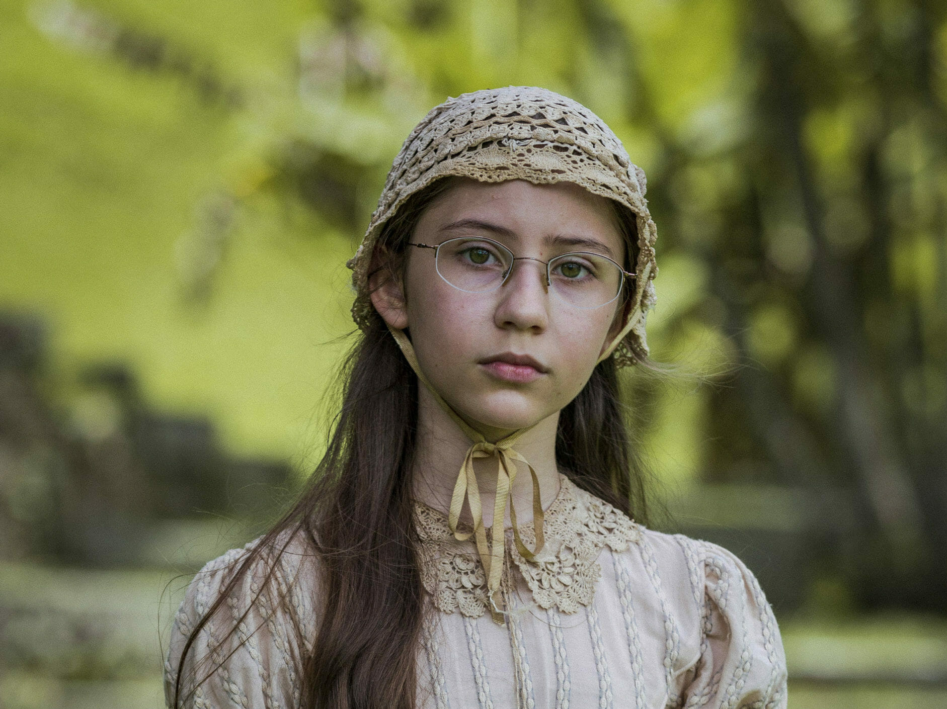 Dolores (Júlia Freitas) em Nos Tempos do Imperador (Divulgação/Globo)