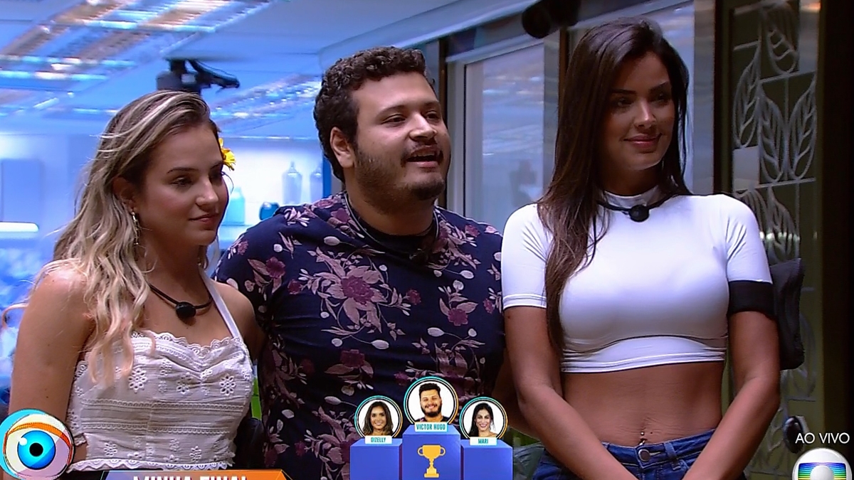 Gabi, Victor Hugo e Ivy BBB20 (Foto: Reprodução/Globo)