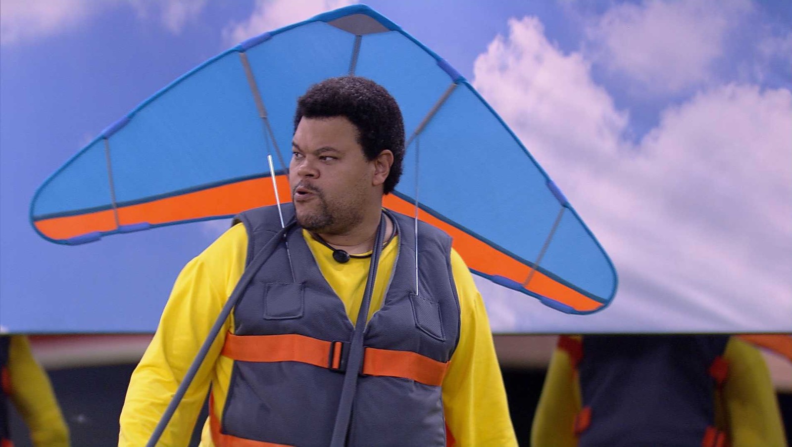 Babu durante o monstro do BBB20 (Foto: Reprodução/TVGlobo)