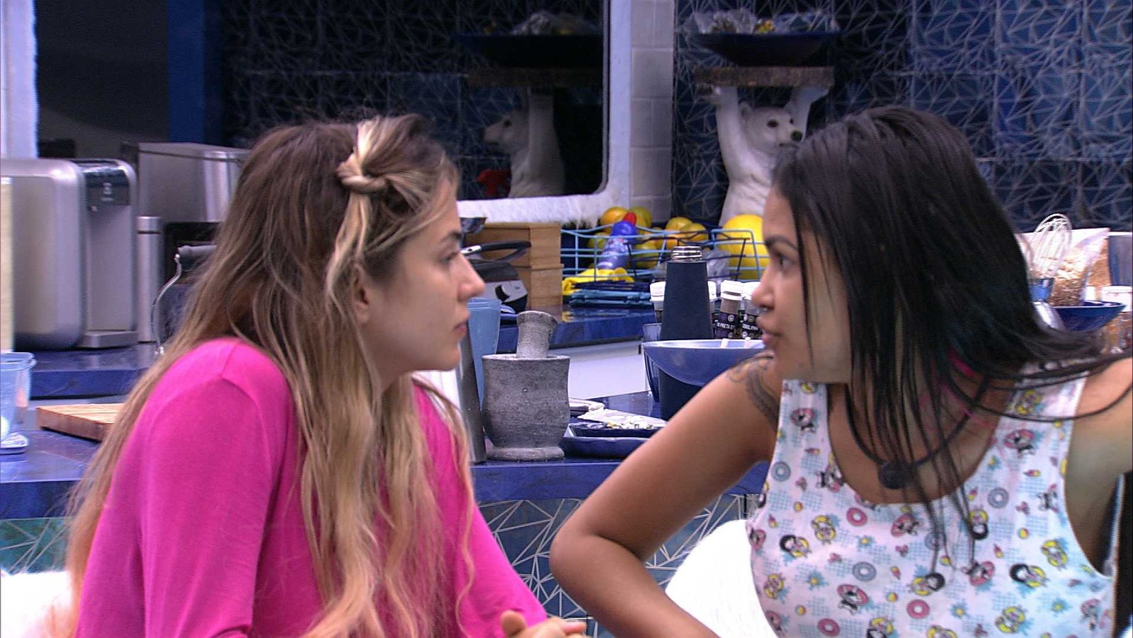 Gabi e Flayslane BBB20 (Foto: Reprodução/Globo)