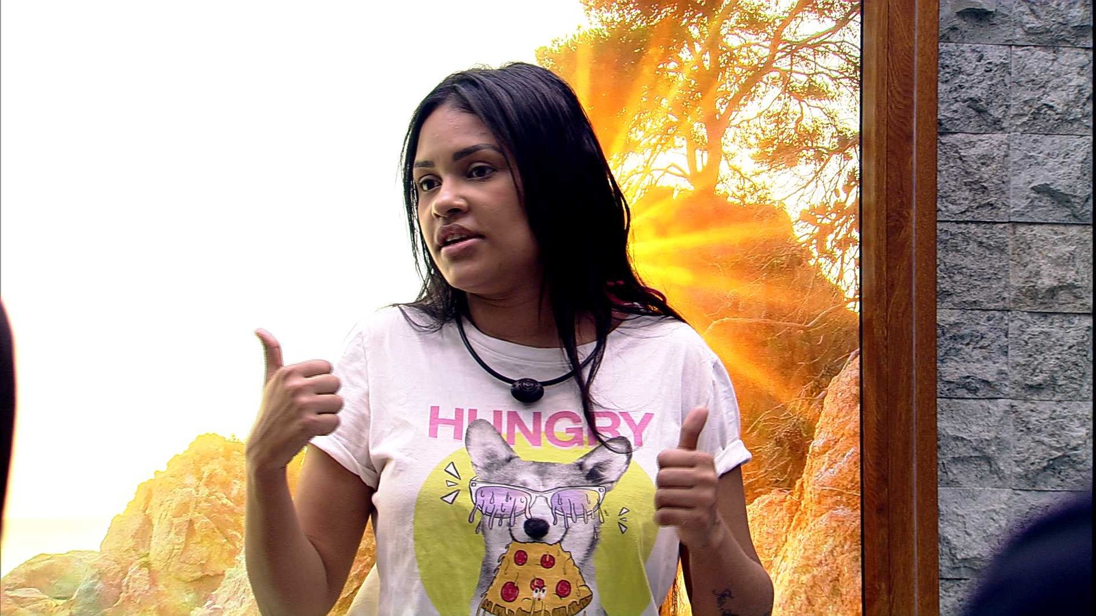 Flayslane BBB20 (Foto: Reprodução/TVGlobo)