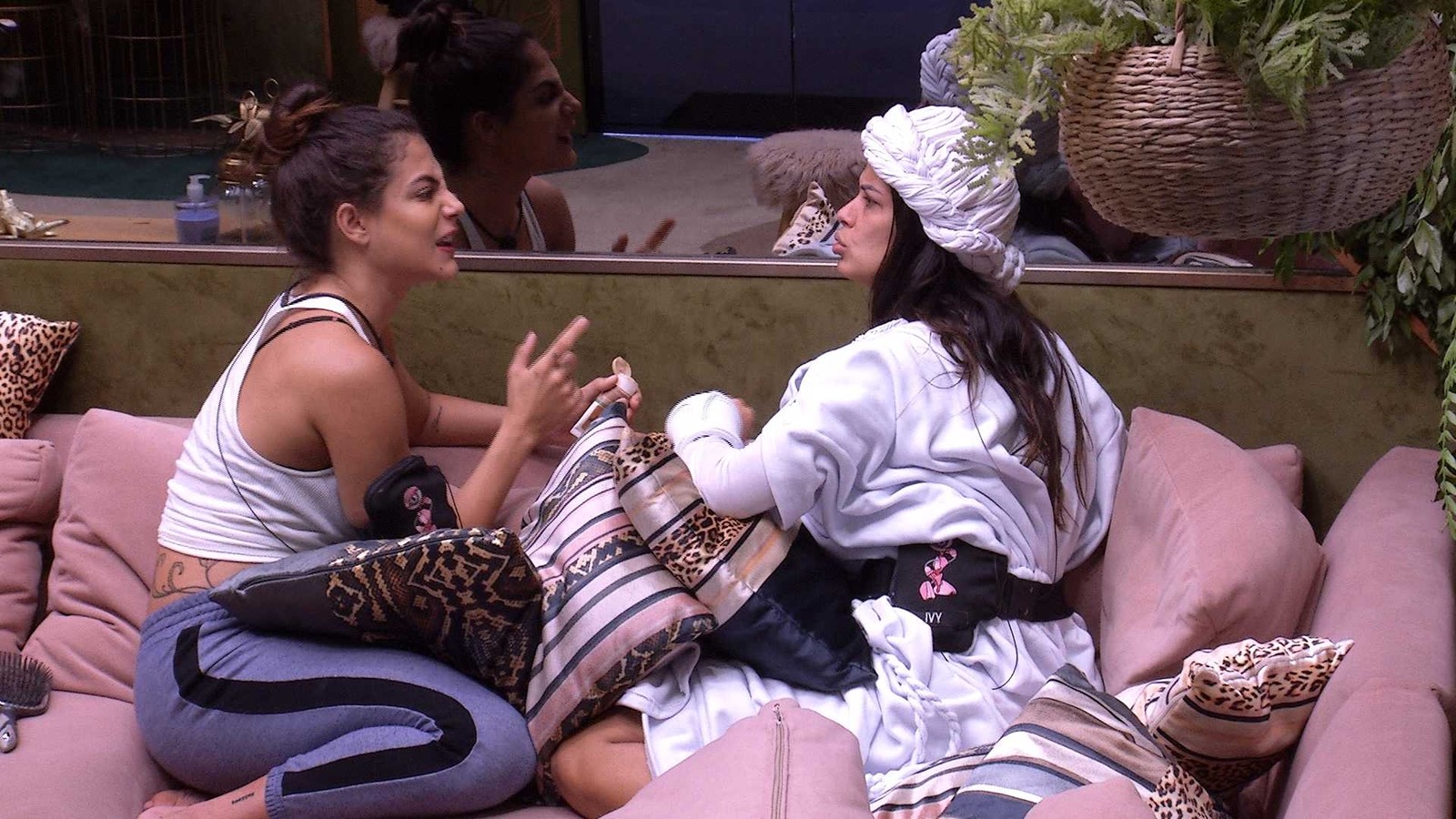 Mari e Ivy BBB20 (Foto: Reprodução/TVGlobo)