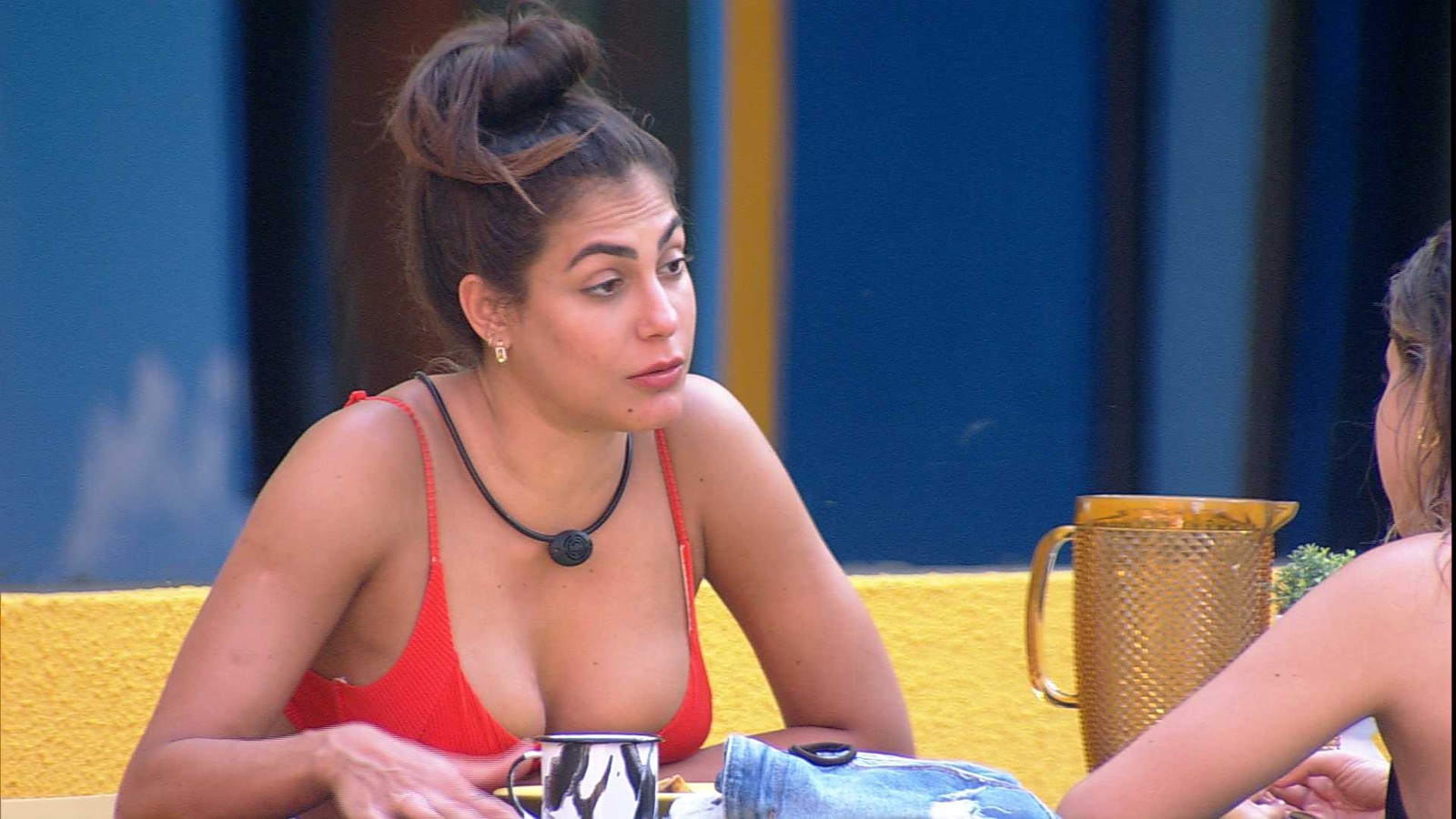 Mari especula sobre votos no BBB20 (Foto: Reprodução/TVGlobo)