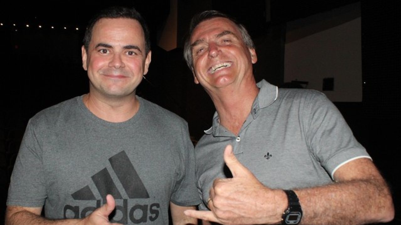Carioca e Jair Bolsonaro