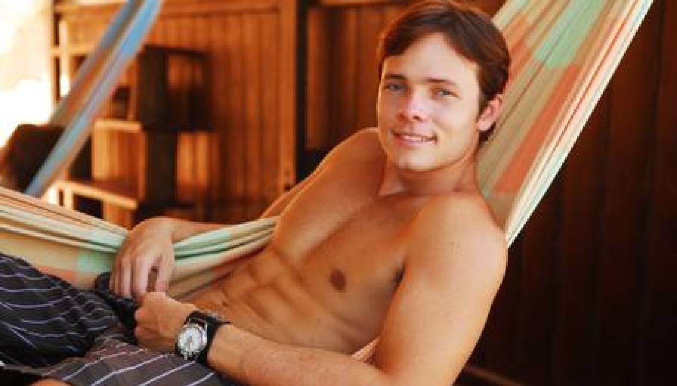 Daniel Dalcin nos bastidores de Malhação 2009 (João Miguel Júnior / Globo)