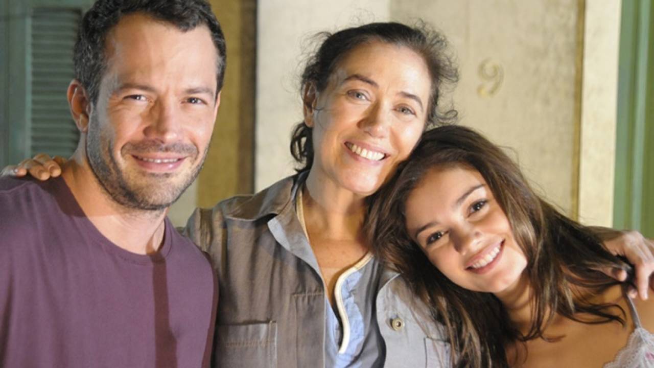 Malvino Salvador, Lília Cabral e Sophie Charlotte