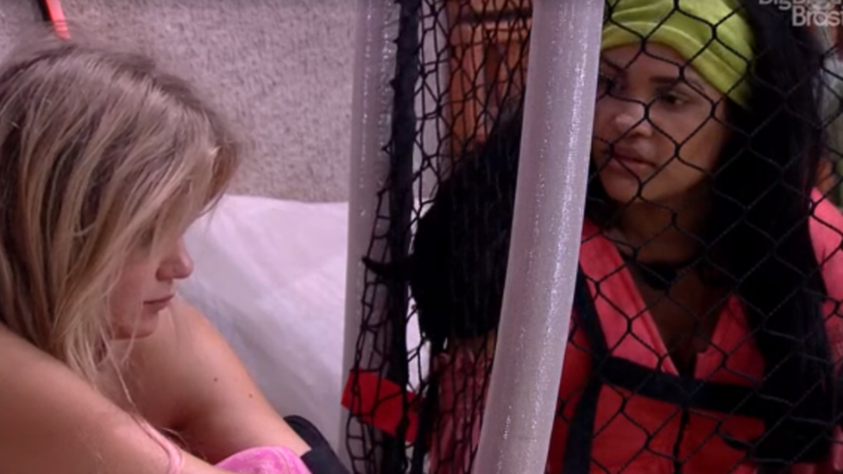Marcela e Flay BBB20 (Foto: Reprodução/TVGlobo)