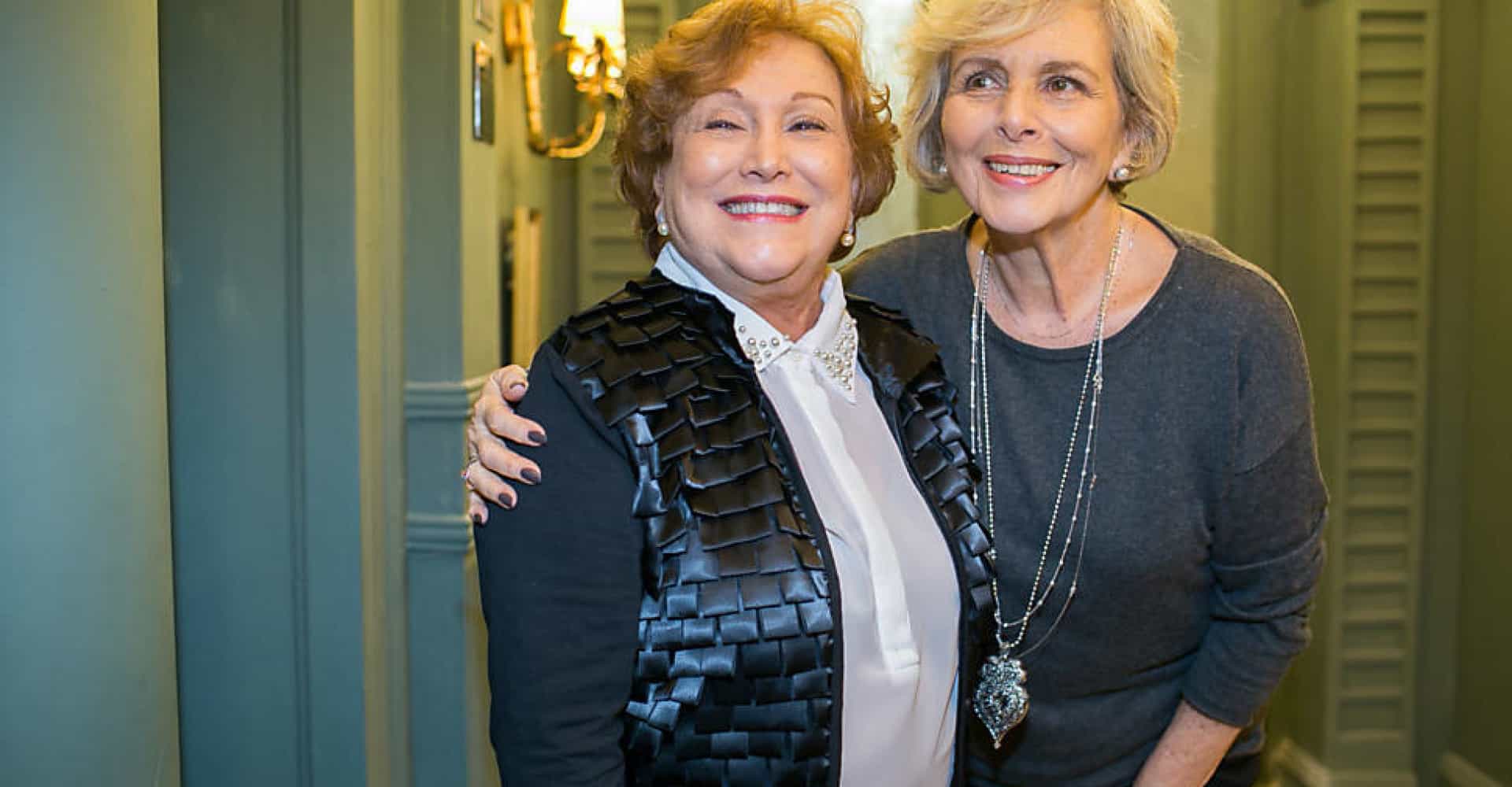 As atrizes Nicette Bruno e Irene Ravache (Divulgação / Globo)