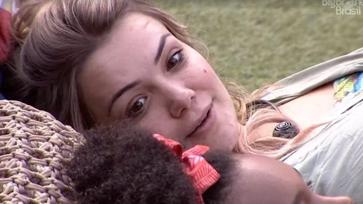Marcela desabafa com Thelma BBB20 (Foto: Reprodução/TVGlobo)