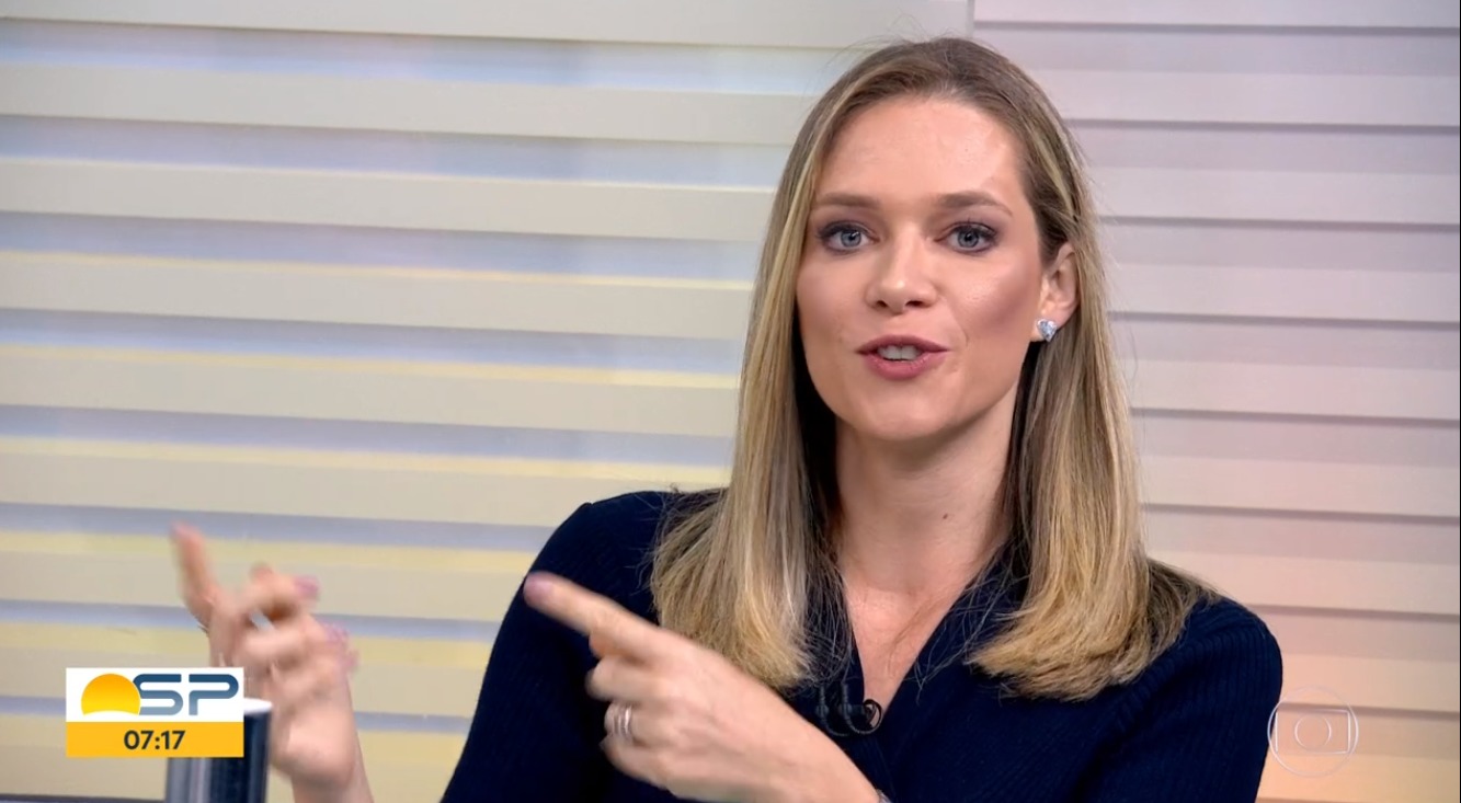 A jornalista Natália Ariede (Reprodução / Globo)