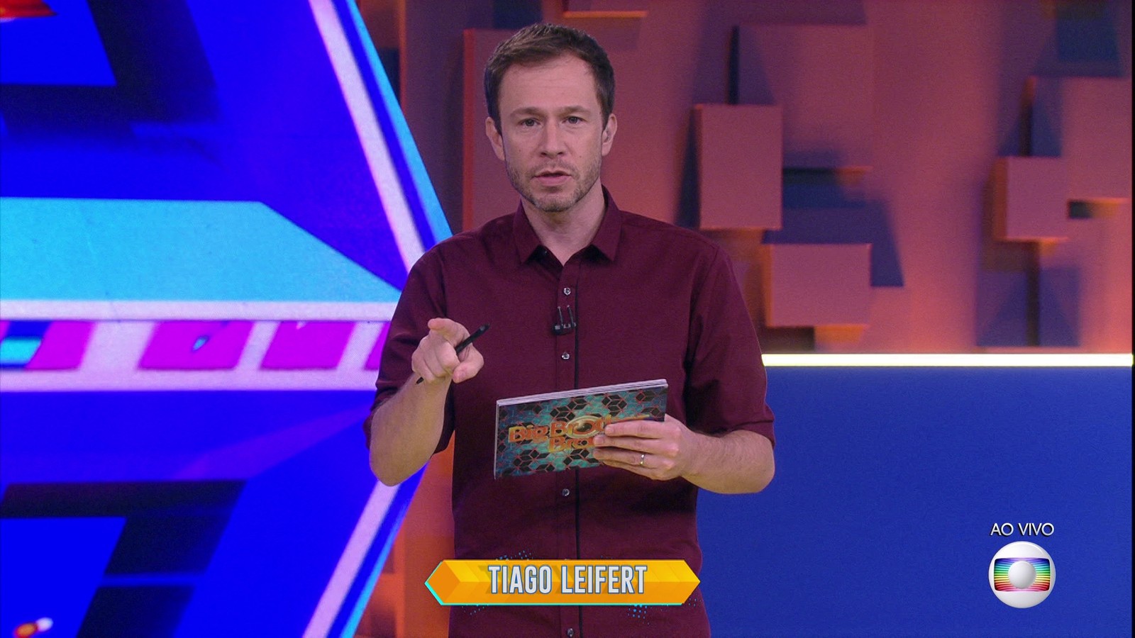 Tiago Leifert BBB20 (Foto: Reprodução/Globo)