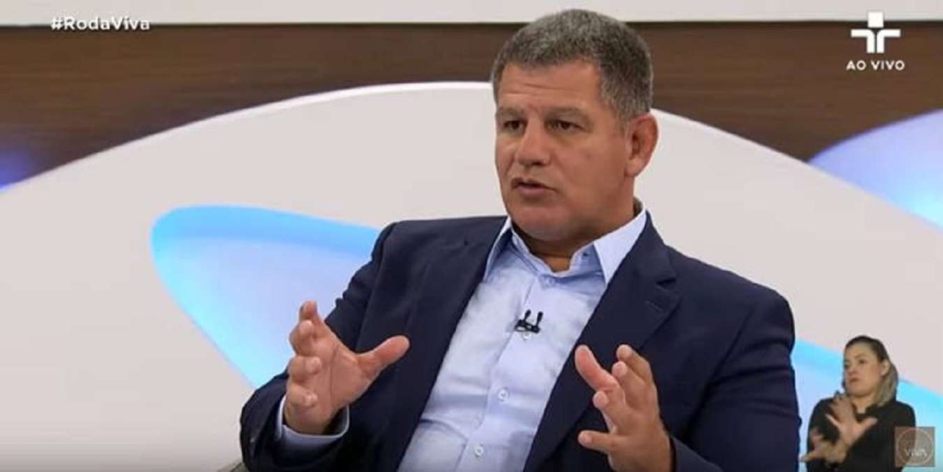 Gustavo Bebianno em entrevista ao Roda Viva