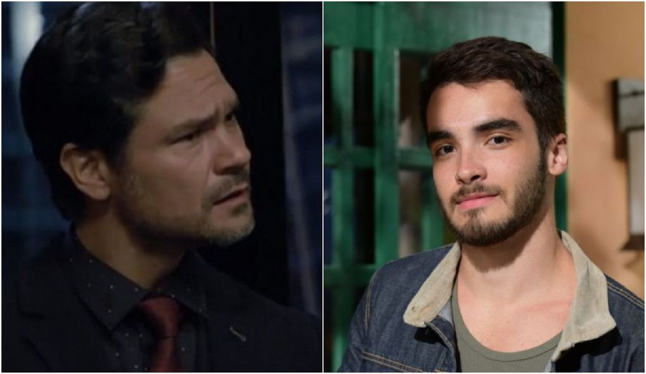 Leandro (Gabriel Gracindo) e Hugo (José Victor Pires) em Amor Sem Igual