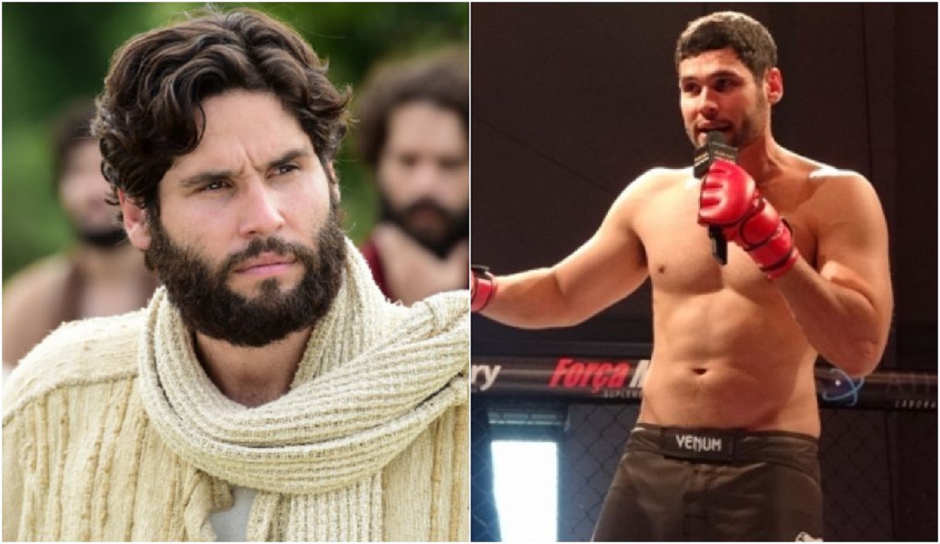 Dudu Azevedo como Jesus e Wallace