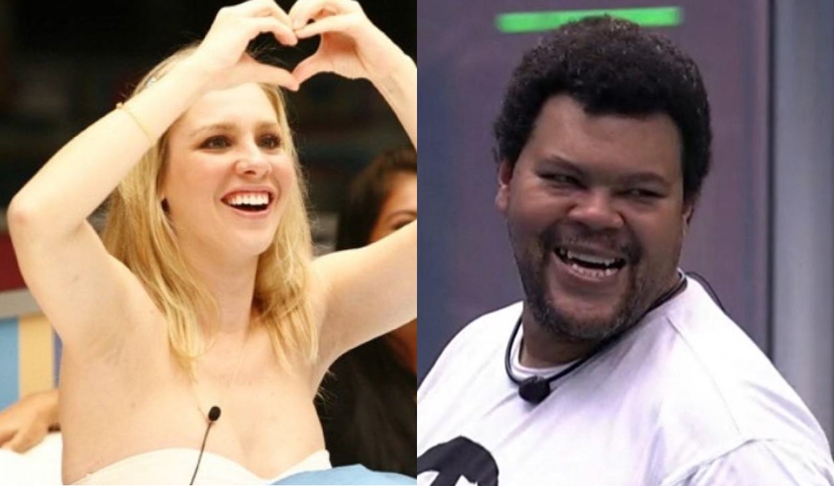 Ana Madeira do BBB9 e Babu Santana do BBB20 (Reprodução/TVGlobo)