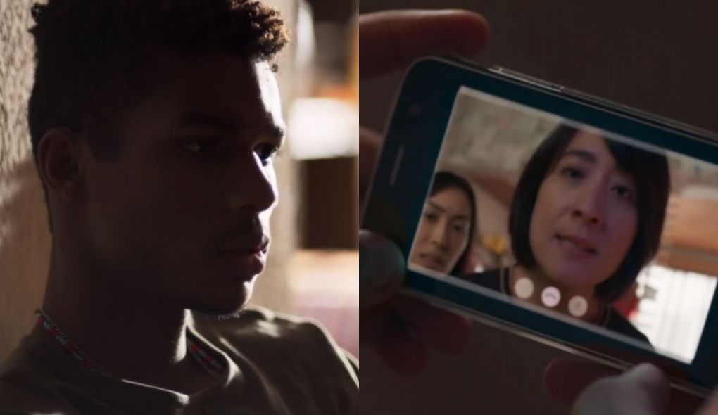 Anderson (Juan Paiva), Mitsuko (Lina Agifu) e Tina (Ana Hikari) de Malhação – Viva a Diferença
