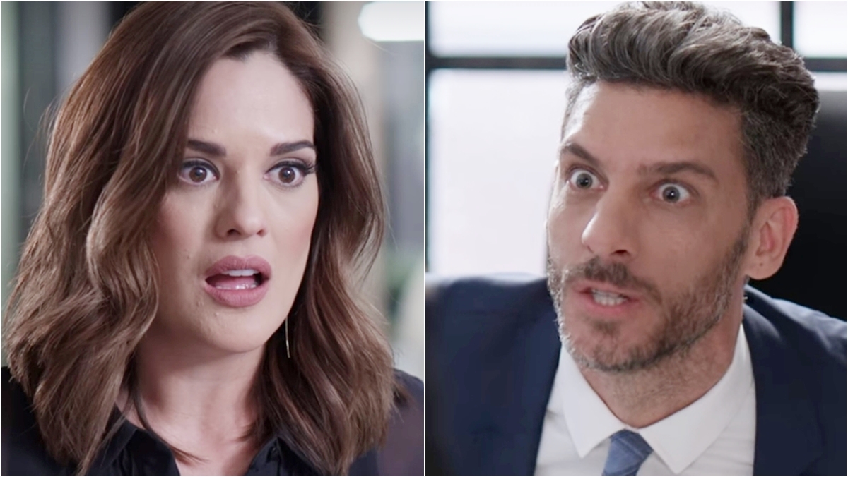 Armando e Marcela brigam novamente (Reprodução: Netflix)