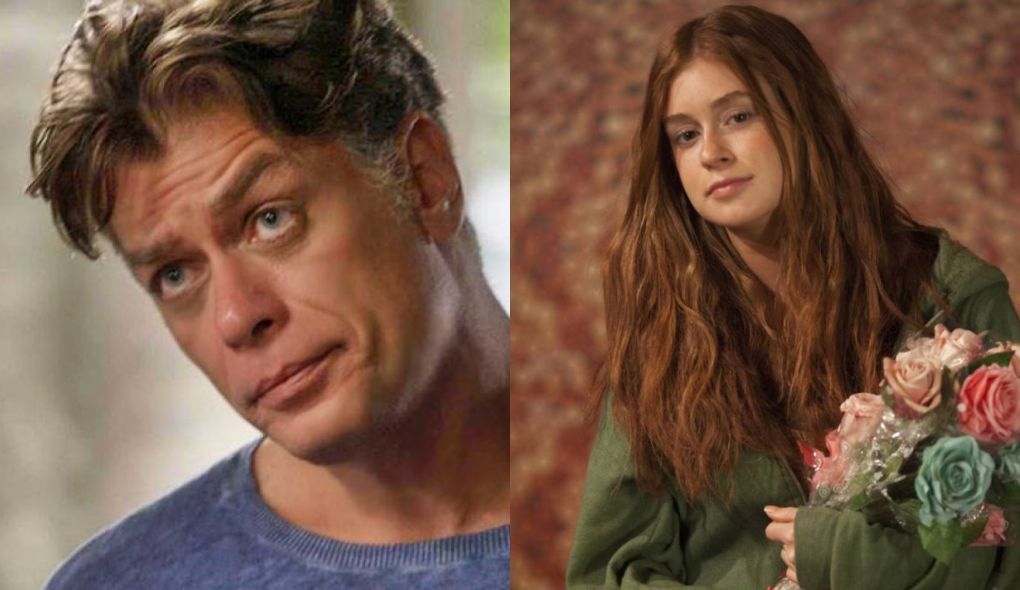 Arthur (Fábio Assunção) e Eliza (Marina Ruy Barbosa) de Totalmente Demais
