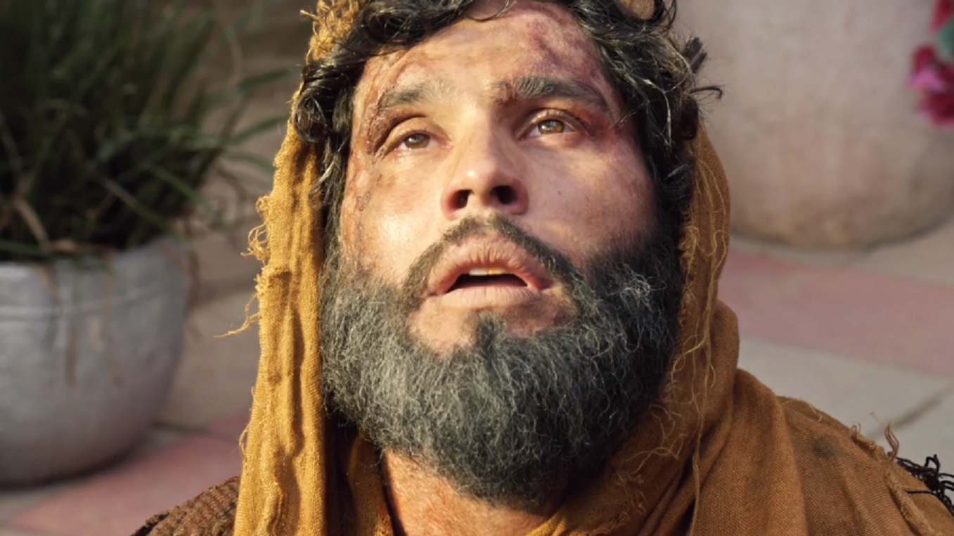 Asher (Dudu Azevedo) em O Rico e Lázaro
