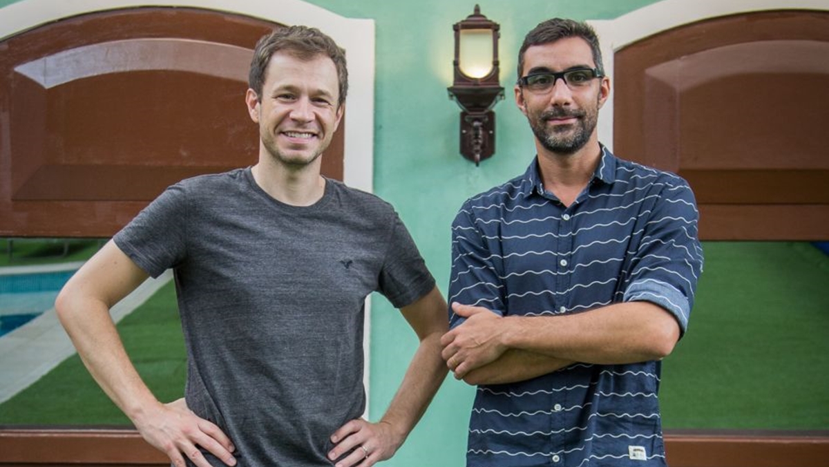 Tiago Leifert e Rodrigo Dourado (Divulgação: TV Globo)