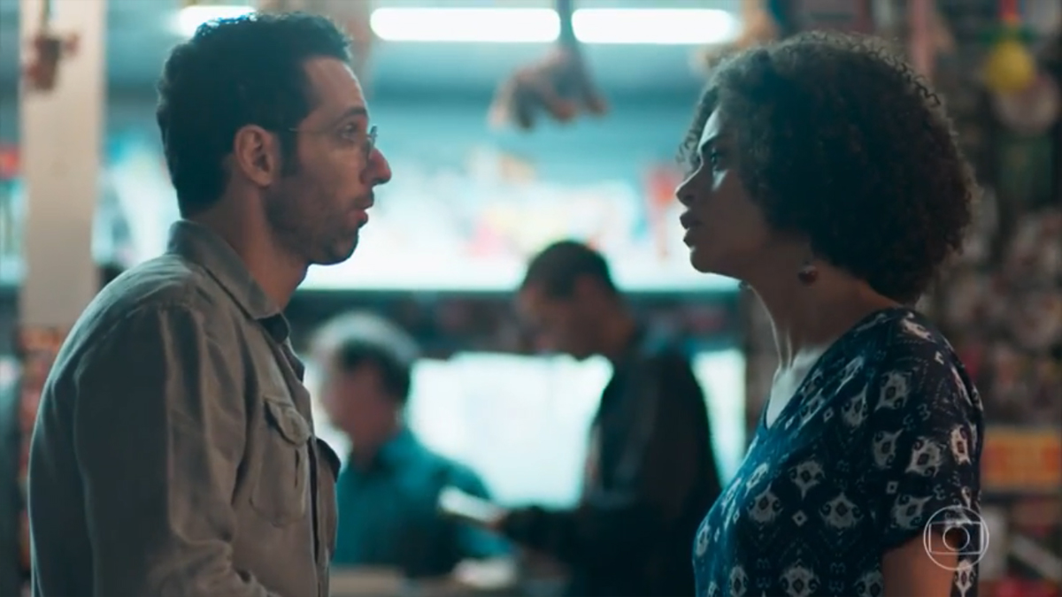 Bóris (Mouhamed Harfouch) e Dóris (Ana Flávia Cavalcanti) em Malhação