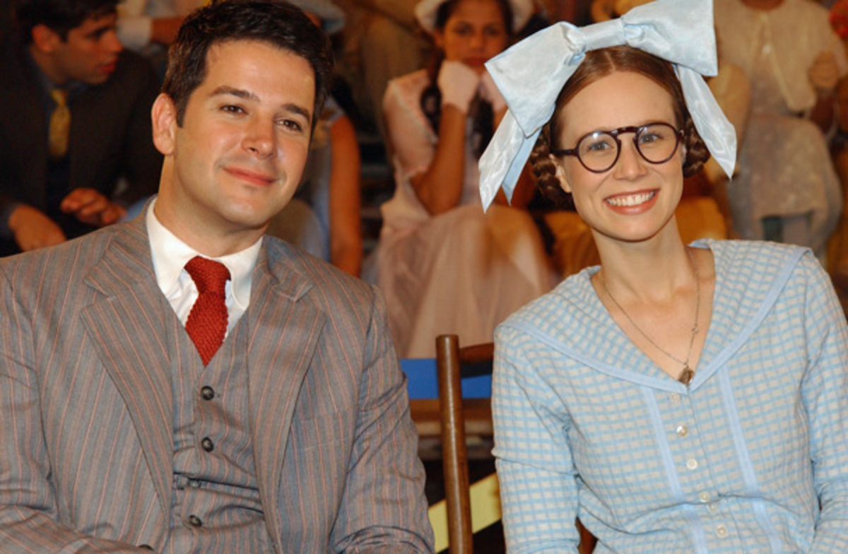 Danilo (Murilo Benício) e Ana Francisca (Mariana Ximenes) de Chocolate com Pimenta