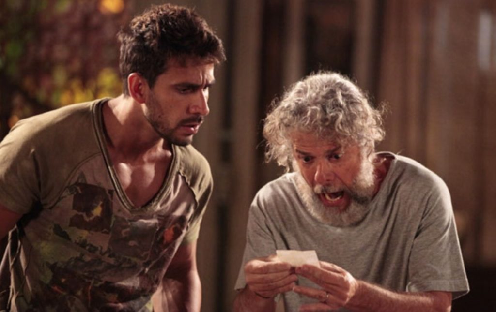 Enzo (Julio Rocha) e Pereirinha (José Mayer) em Fina Estampa