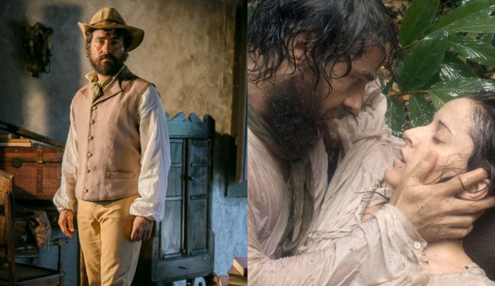 Ferdinando (Ricardo Pereira) e Letícia (Maria João) de Novo Mundo