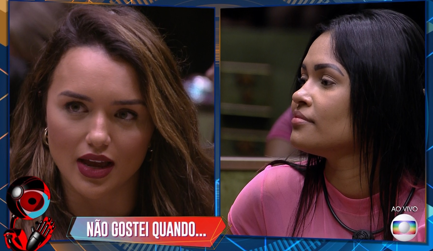Rafa e Flayslane no BBB20 (Reprodução/TVGlobo)