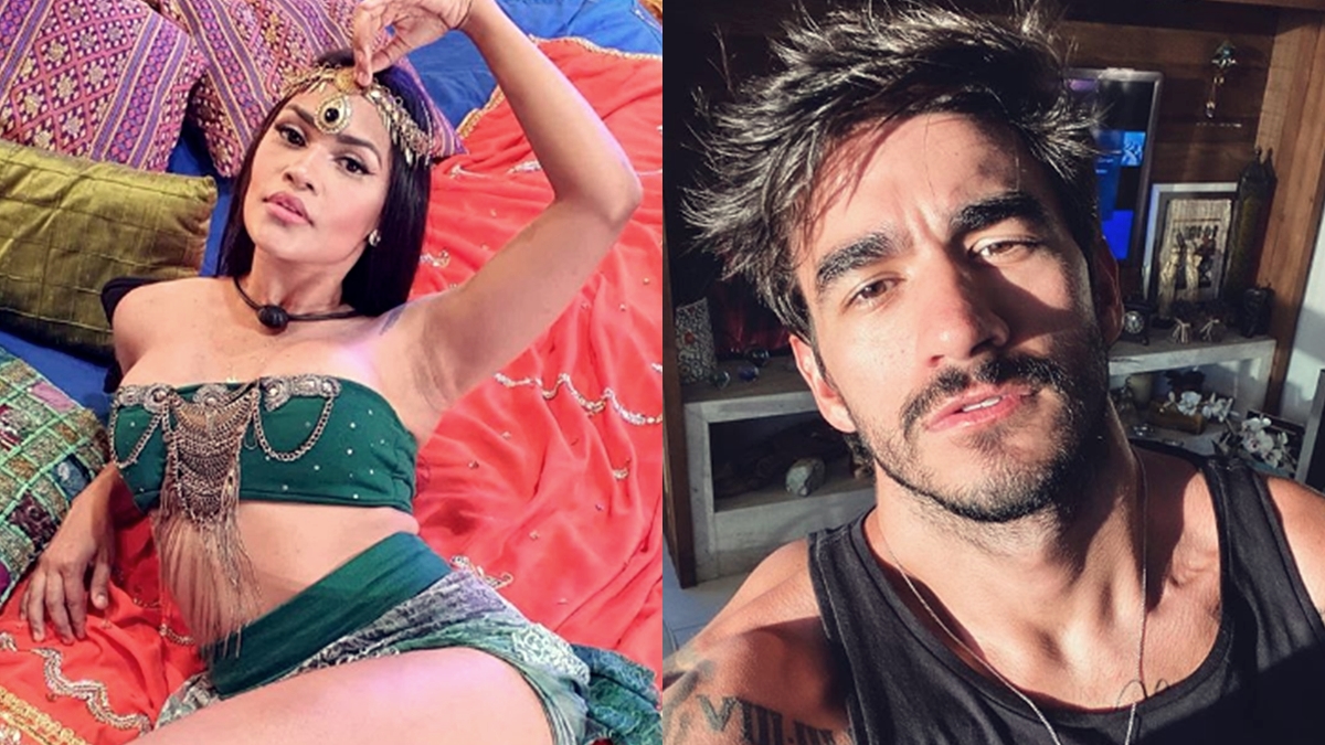 Flayslane e Guilherme do BBB20