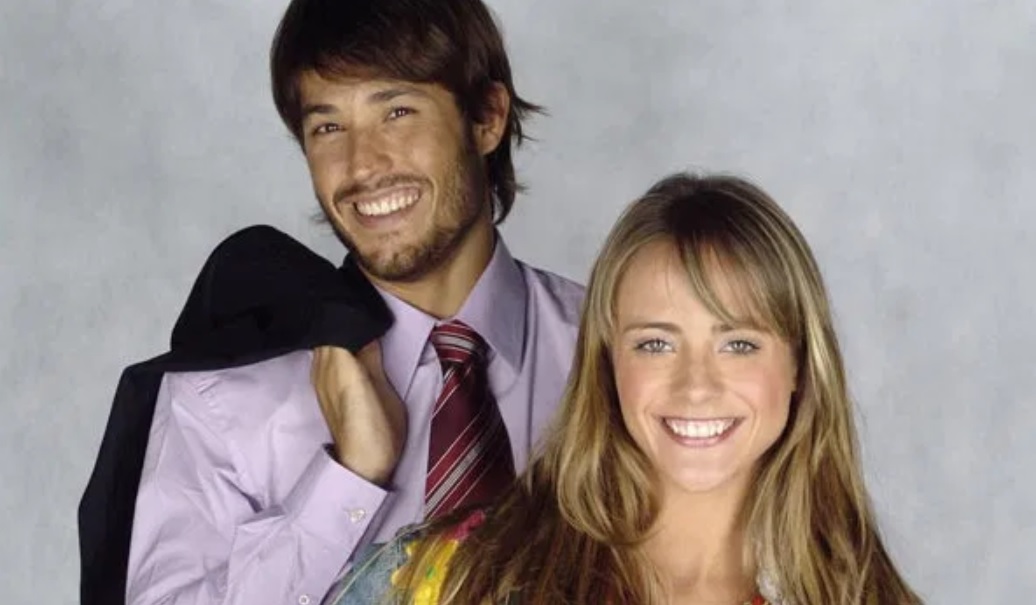Fred (Roger Gobeth) e Flor (Juliana Silveira) de Floribella