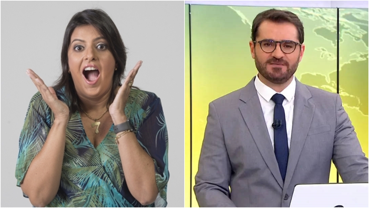 Fábia Oliveira se encanta com parte íntima de Marcelo Cosme (Foto/Reprodução)