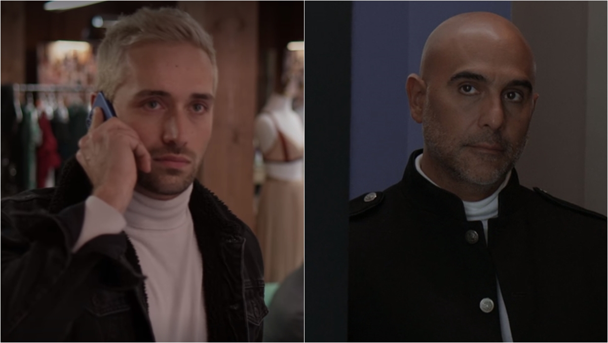 Fábio descobre que será pai (Reprodução: Netflix)