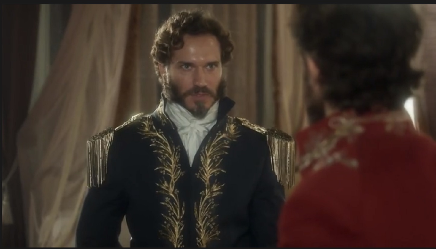 General Avilez faz proposta a Thomas (Gabriel Braga Nunes) em Novo Mundo