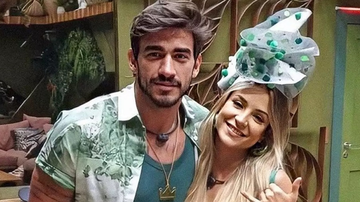 Guilherme Napolitano e Gabi Martins no BBB20