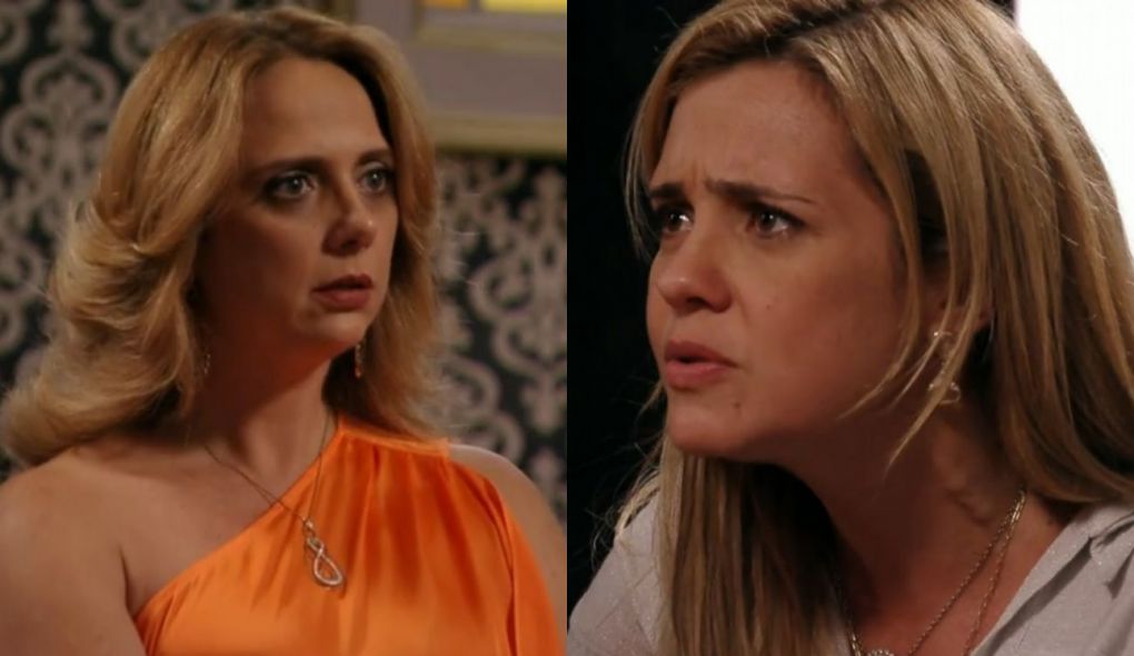 Ivana (Letícia Isnard) e Carminha (Adriana Esteves) de Avenida Brasil