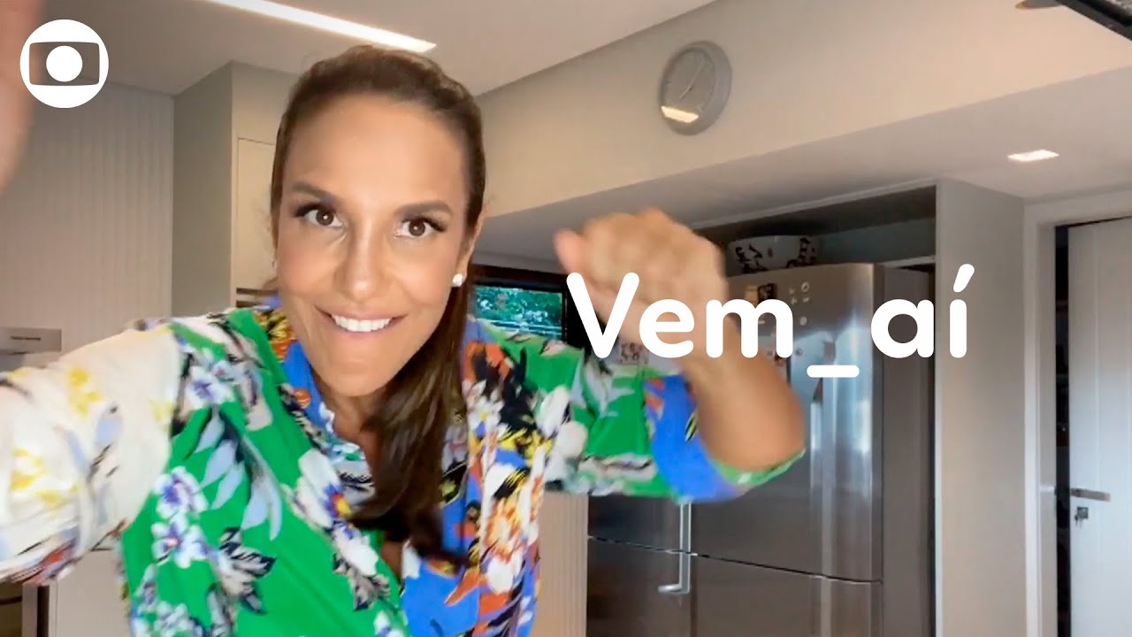 Ivete Sangalo em casa