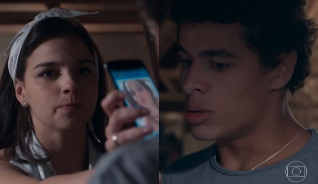 Keyla (Gabriela Medvedovski) e Tato (Matheus Abreu) de Malhação - Viva a Diferença