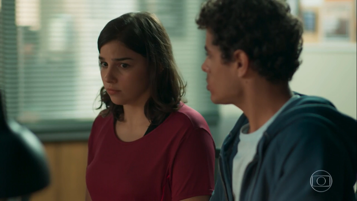 Keyla (Gabriela Medvedovski) e Tato (Matheus Abreu) em Malhação