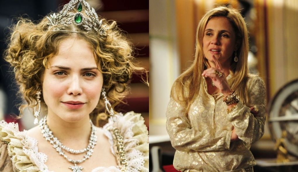 Leopoldina (Letícia Colin) de Novo Mundo e Carminha (Adriana Esteves) de Avenida Brasil