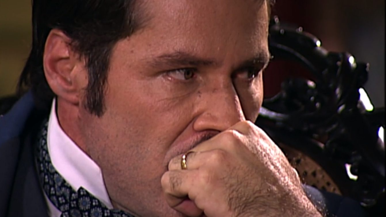 Leôncio (Leopoldo Pacheco) em A Escrava Isaura