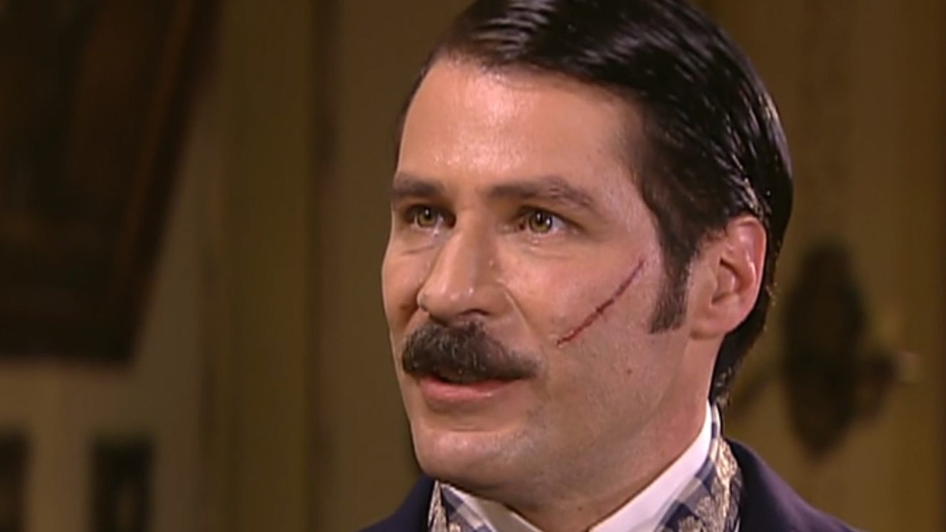 Leôncio (Leopoldo Pacheco) em A Escrava Isaura