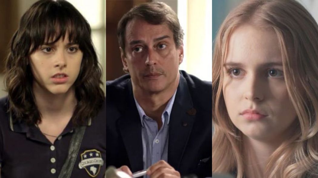 Lica (Manoela Aliperti), Edgar (Marcello Antony) e Clara (Isabella Scherer) de Malhação – Viva a Diferença