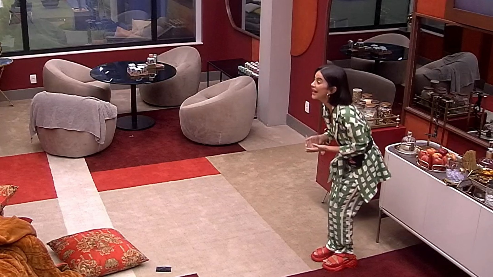 Manu lembra fala de Hadson que ela estaria na final do BBB20 (Reprodução/TVGlobo)