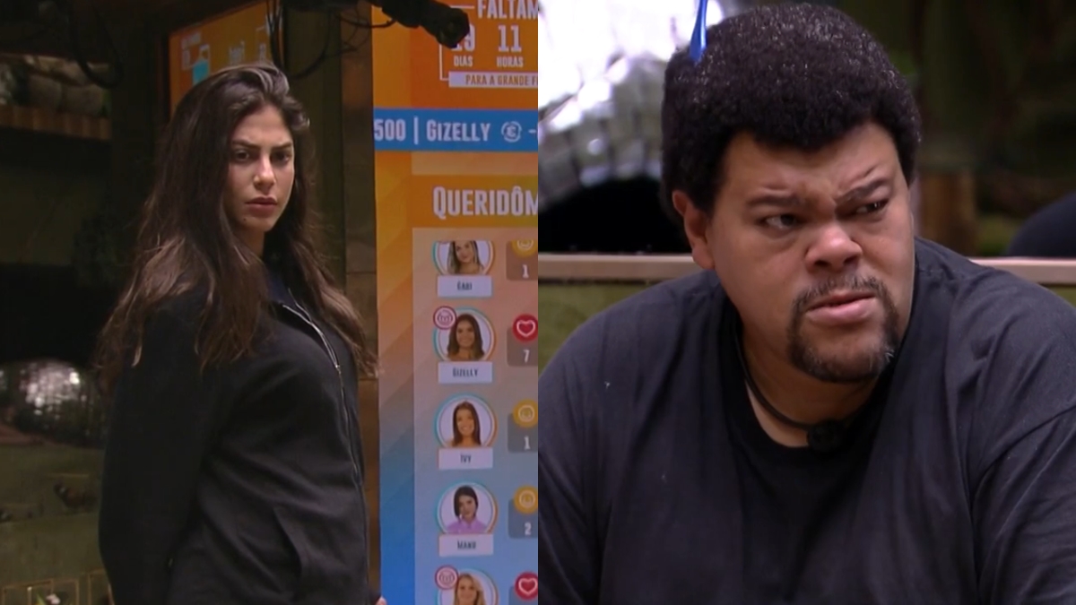 Mari e Babu discutem na sala do BBB20