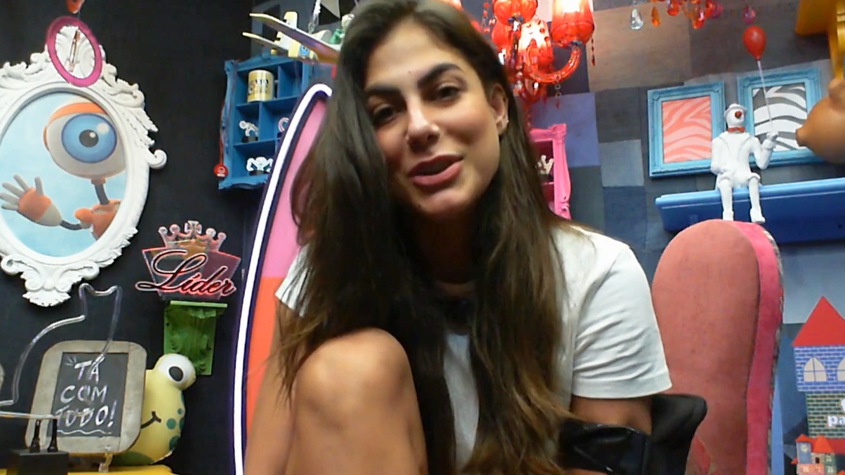 Mari no confessionário do BBB