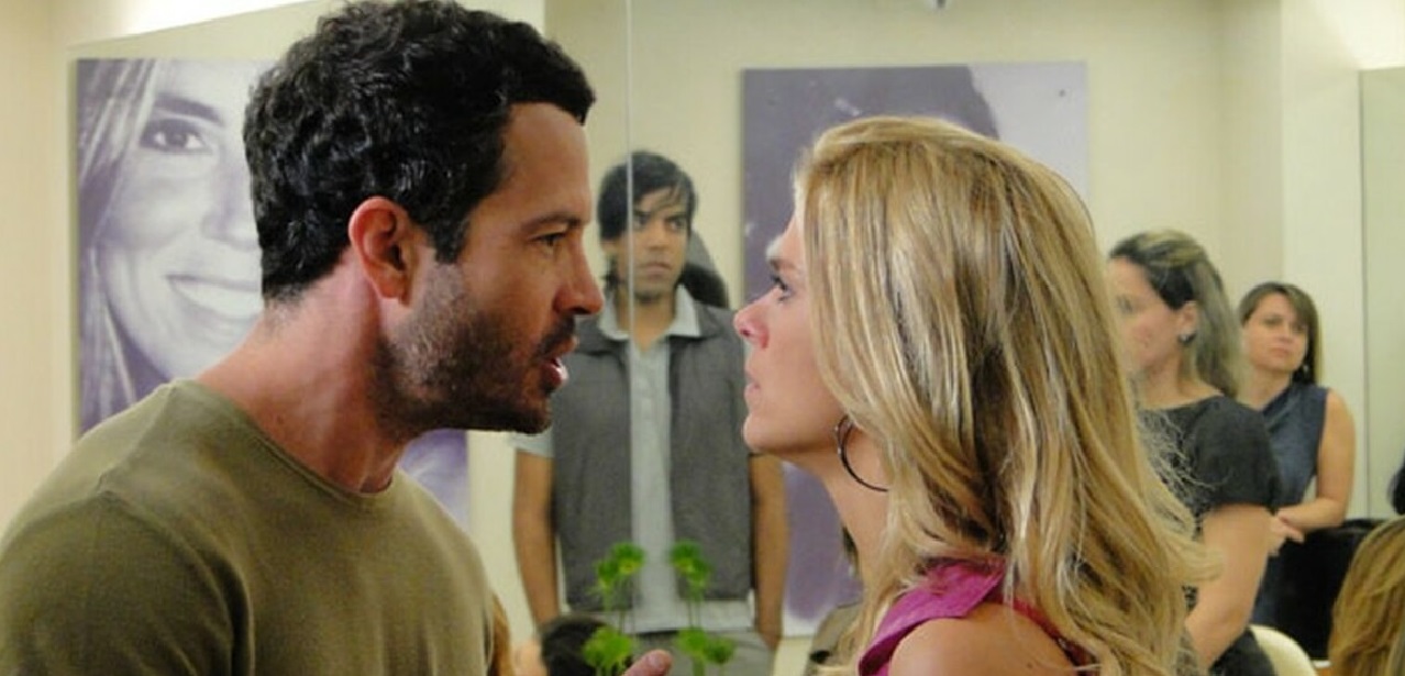 Quinzé (Malvino Salvador) e Teodora (Carolina Dieckmann) de Fina Estampa