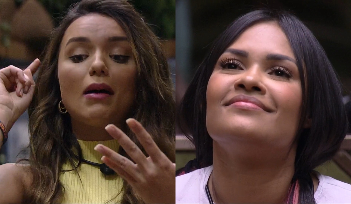 Rafa discute com Flayslane no BBB20 (Reprodução/TVGlobo)