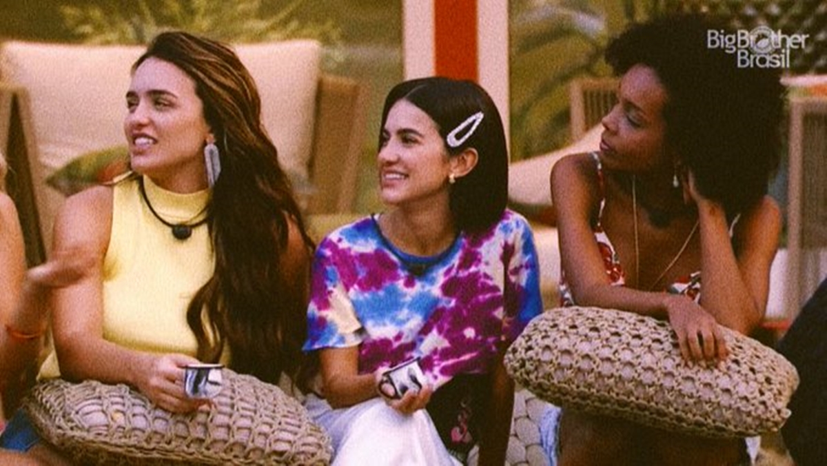 Rafa Kalimann, Manu Gavassi e Thelma Assis no BBB20