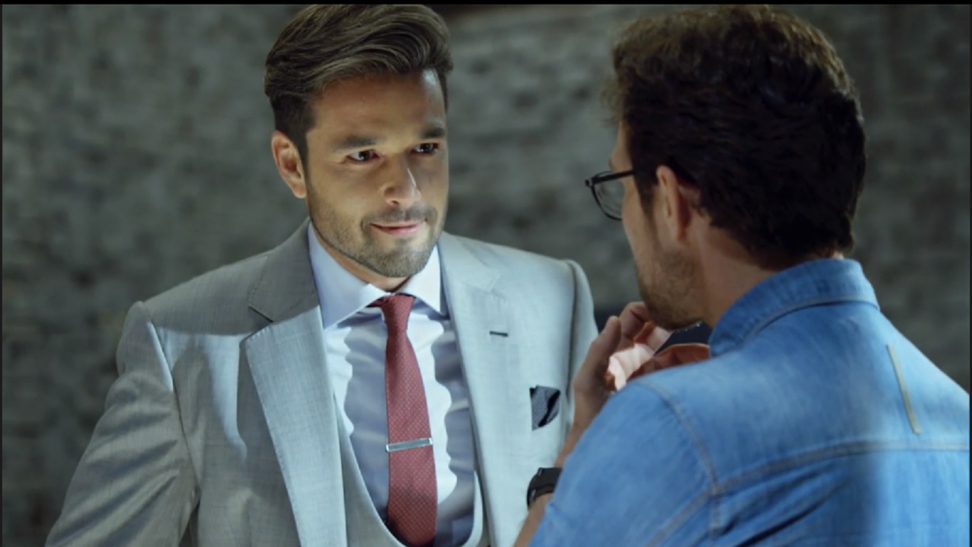 Ricardo (Sérgio Marone) e Benjamin (Igor Rickli) em Apocalipse